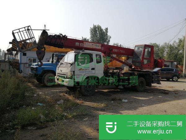 河北出售二手徐工長桿10噸吊車