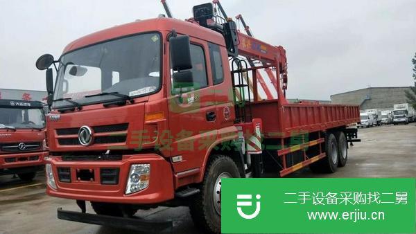 河南出售二手解放牌10噸隨車吊