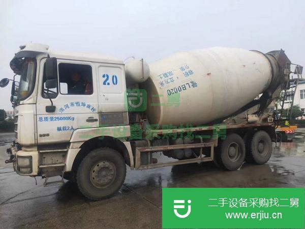 甘肅出售二手德龍攪拌車國四大14方