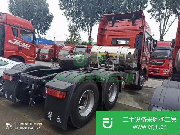 湖北出售二手解放牽引車,錫柴440馬力