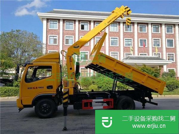 云南出售二手藍牌時風3.2噸隨車吊