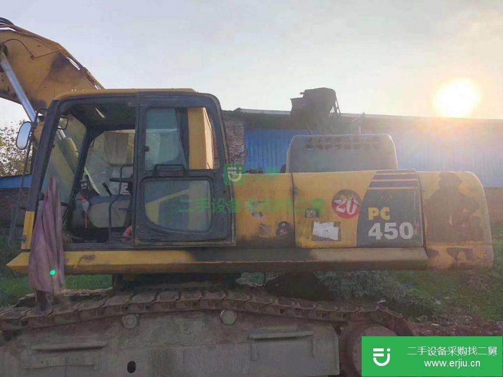河北出售二手小松PC450-8挖掘機