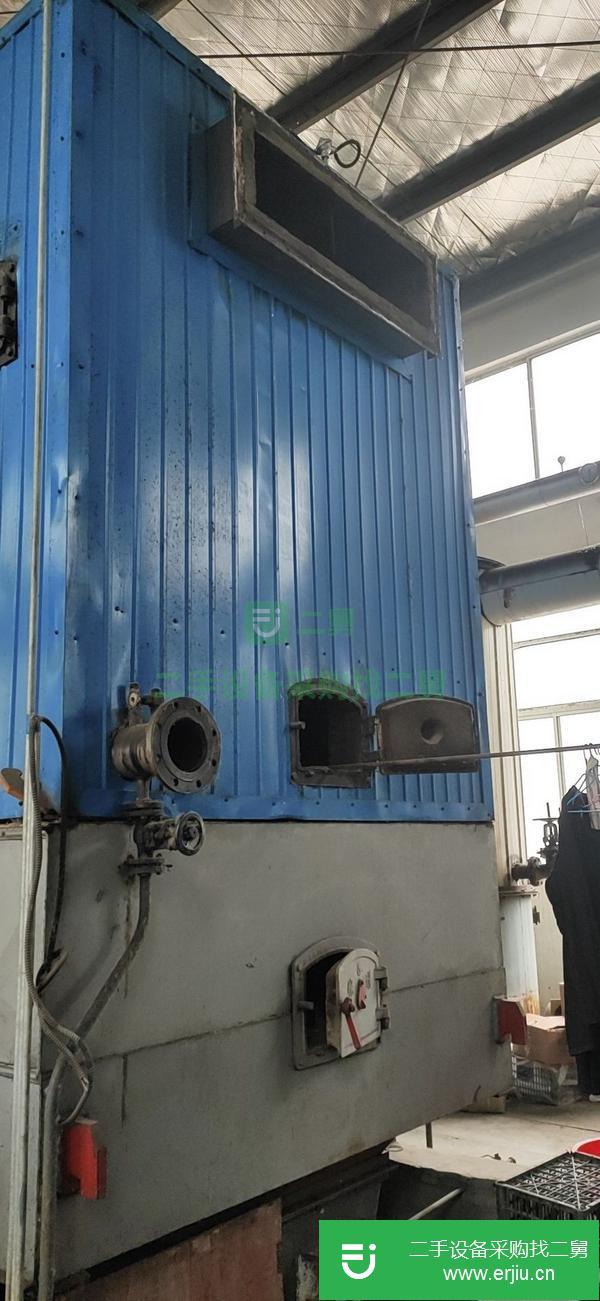 天津出售二手260萬大卡燃煤導熱油鍋爐