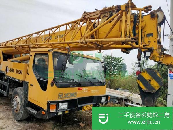 湖北出售二手25噸吊車