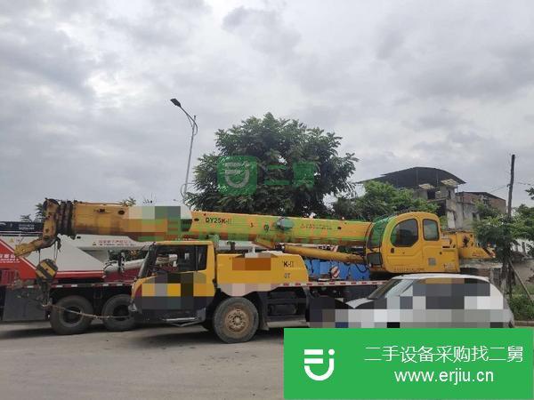 廣西出售二手徐工25k-2國三汽車吊