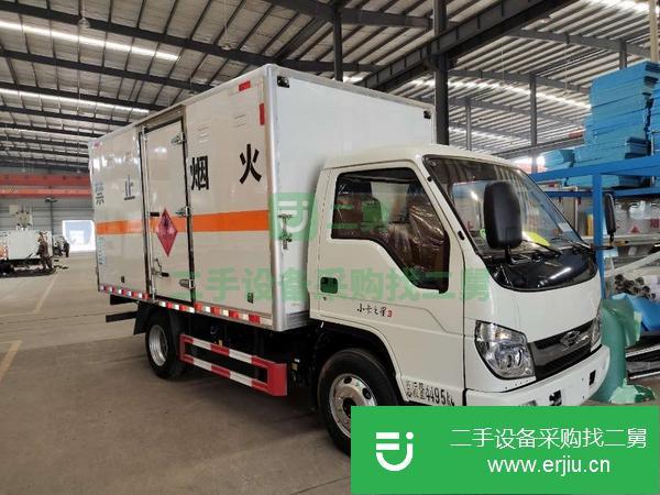 安徽出售二手4.2米的廂式危險品運輸車