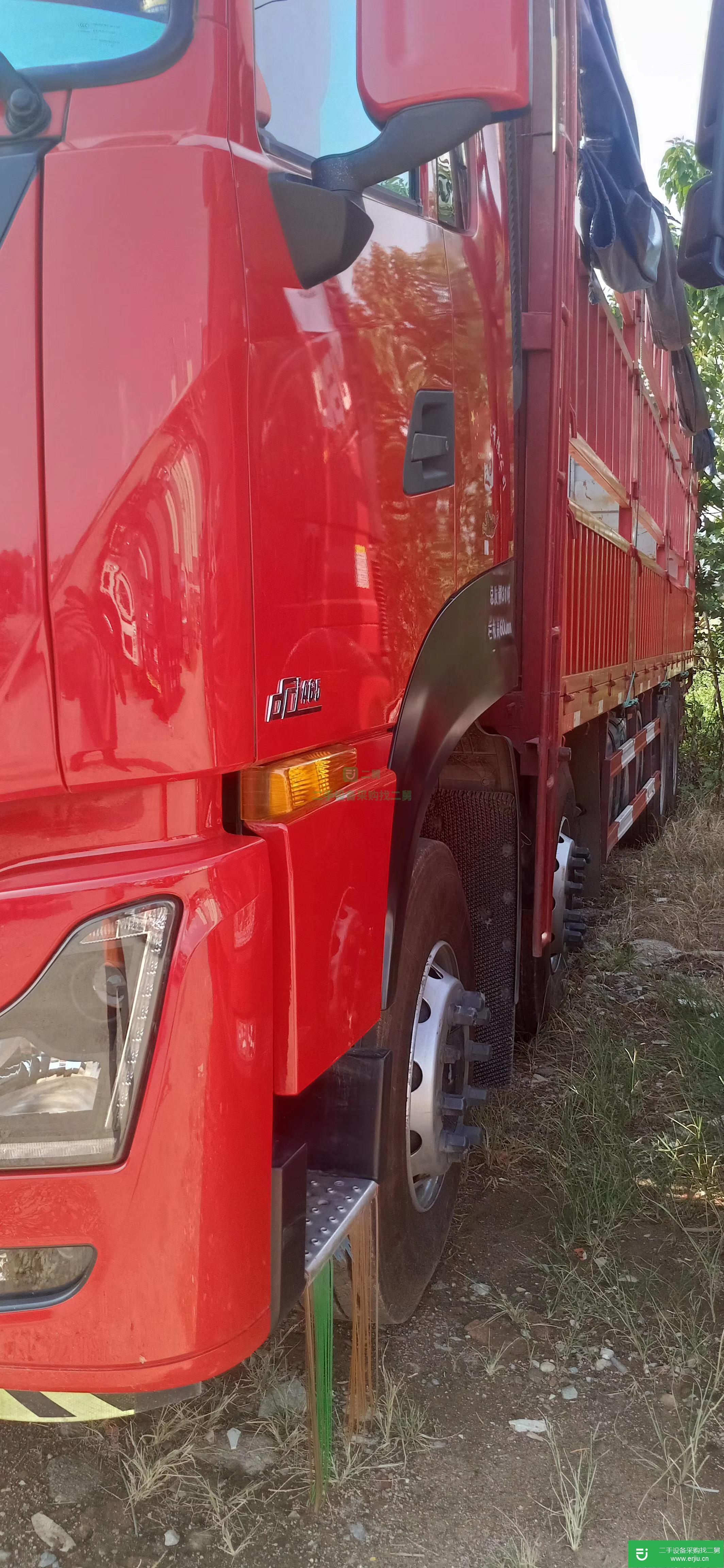江西出售二手東風(fēng)天龍前四后八高欄載貨車