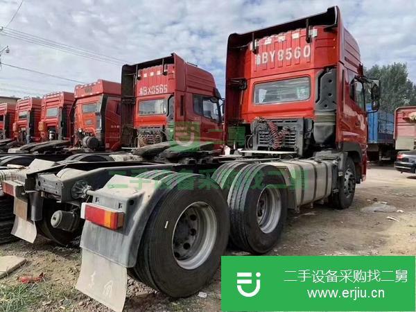 吉林出售二手東風天龍牽引車，啟航420馬力，雷諾發動機