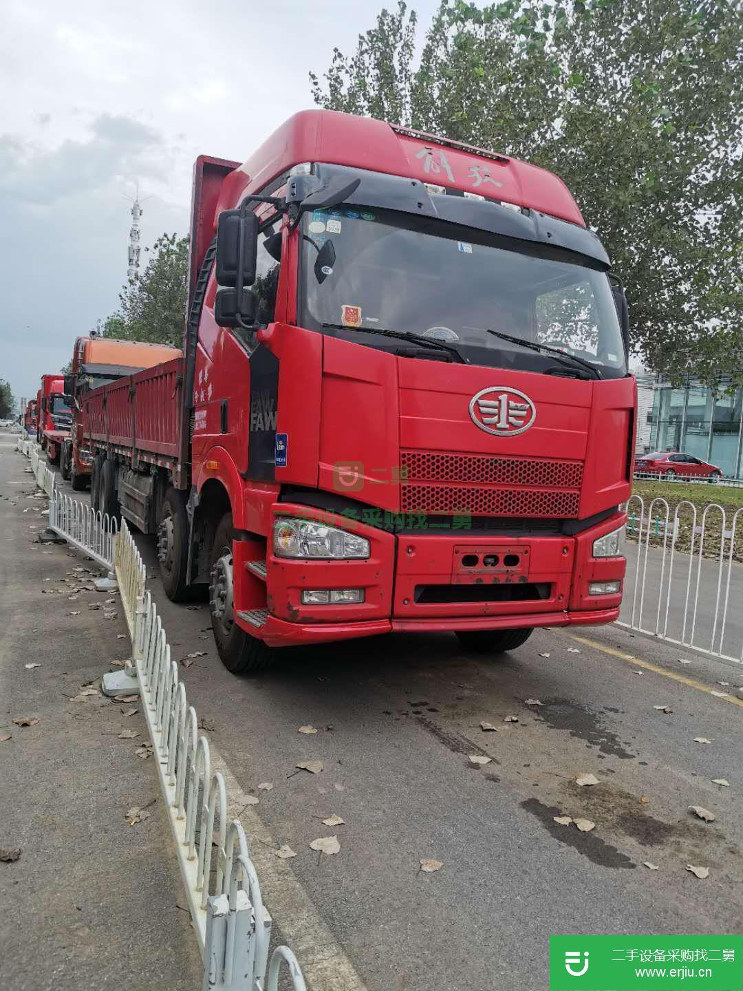 安微出售二手解放J6P平板車