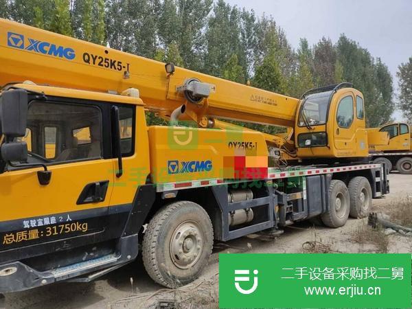 江蘇出售二手徐工25k5-1汽車(chē)吊