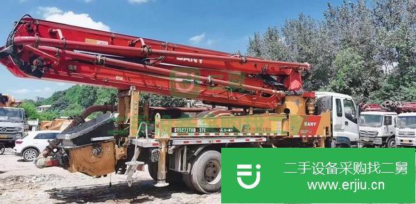 湖南出售二手三一37米泵車