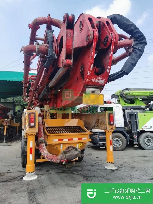 湖南出售二手三一日野52米泵車
