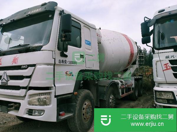 河南出售二手大18方豪沃攪拌車