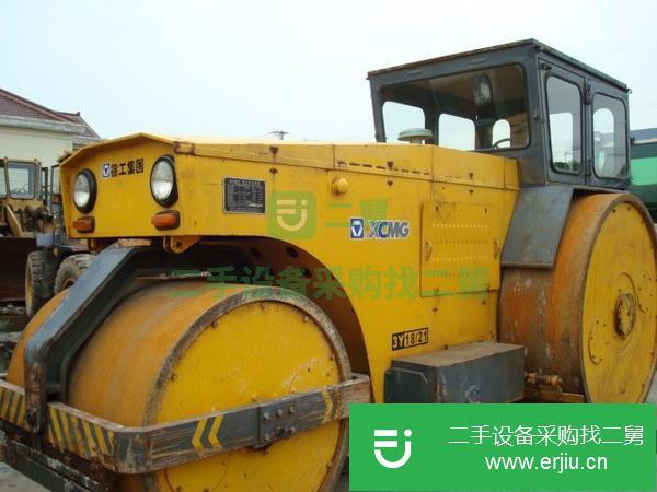廣東出售二手徐工鐵三輪壓路機