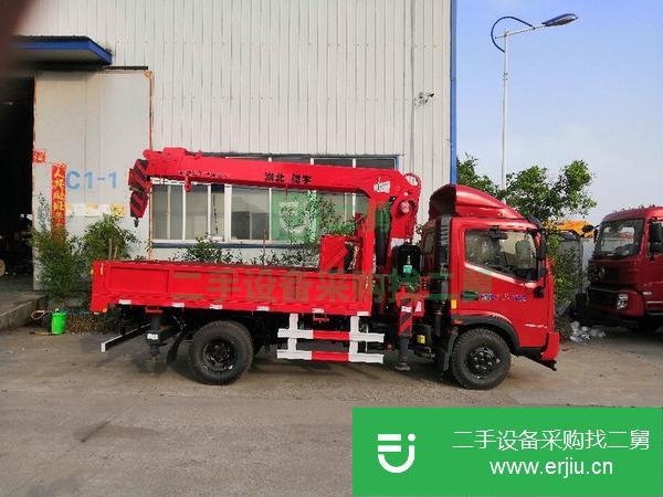 湖北出售二手東風天錦隨車吊