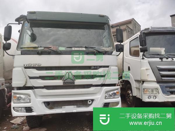 廣西出售二手豪沃國四大12方攪拌車