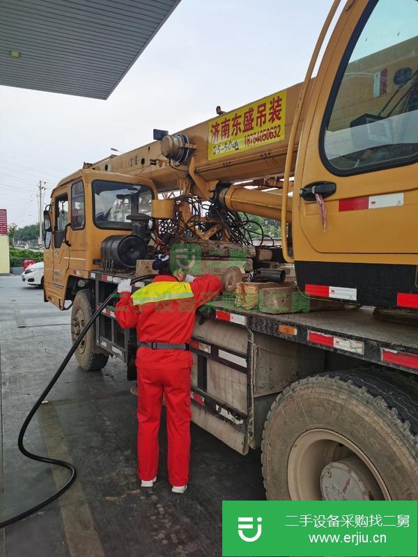 山東出售二手精品徐工吊車
