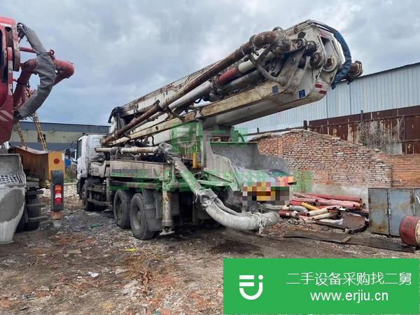 河北出售二手中聯(lián)奔馳37米泵車(chē)