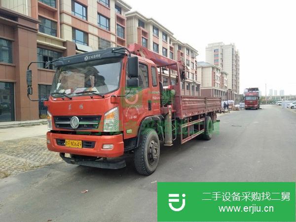 山東出售二手四節臂吊車,貨箱6.1米,法士特變速箱