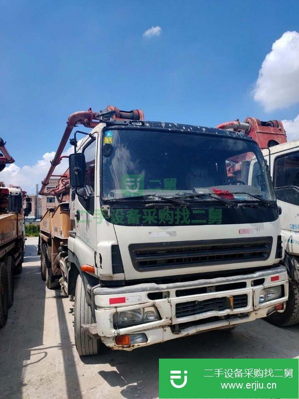河北出售二手37米泵車 手續齊全