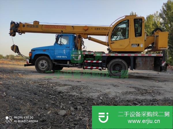 河北出售二手8噸東岳吊車