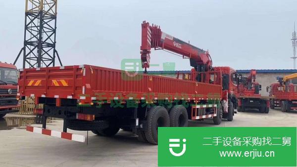 湖北出售二手東風華神14噸隨車吊