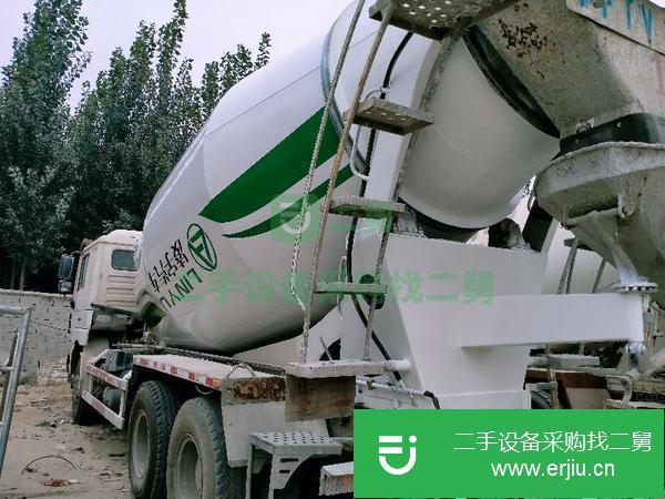 山西出售二手德龍國(guó)五大14方攪拌車