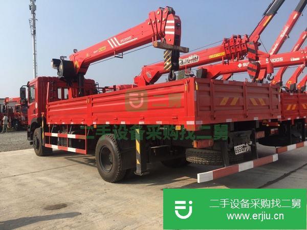 浙江出售二手東風8噸隨車吊