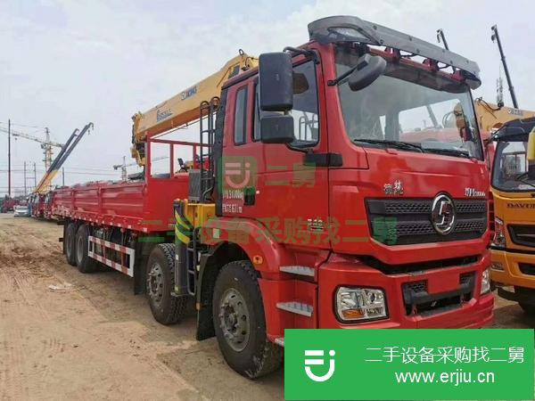安微出售二手三一單橋8噸隨車吊