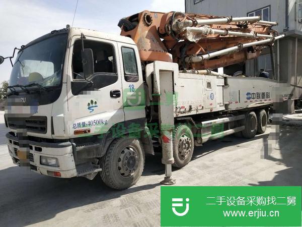 寧夏出售二手13年中聯(lián)泵車