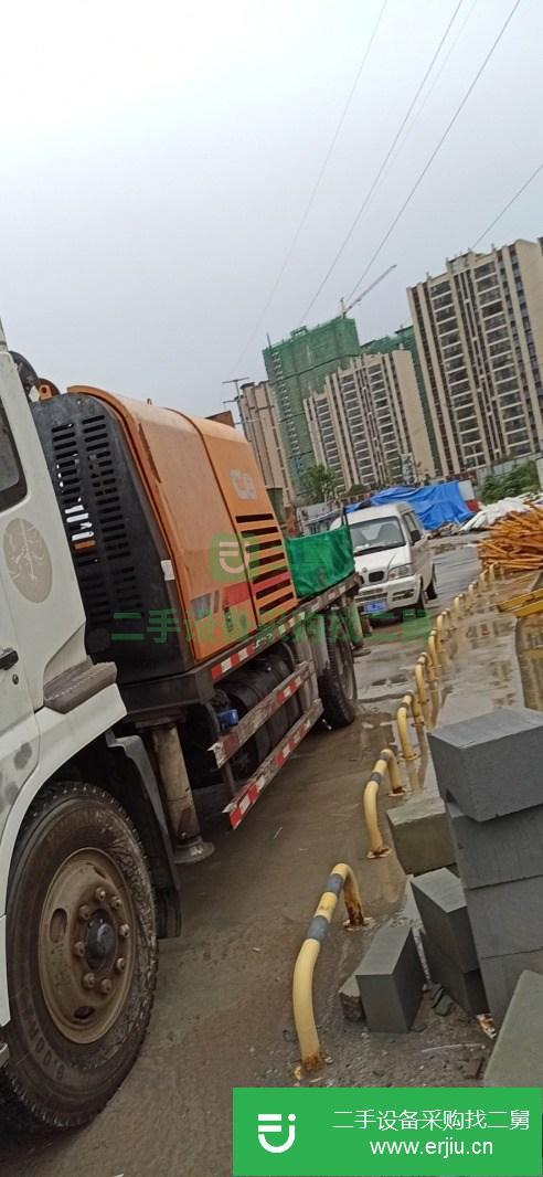 湖北出售二手三一車載泵,車況精品