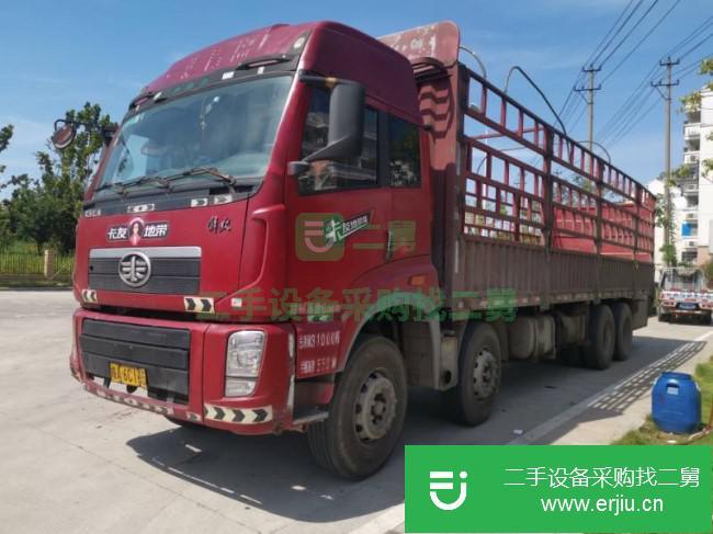 安徽出售二手青島解放前四后八高欄貨車