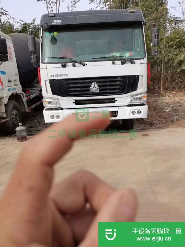 山東出售二手14方豪沃混凝土攪拌車