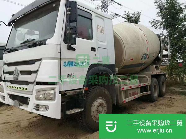 安徽出售二手豪沃攪拌車