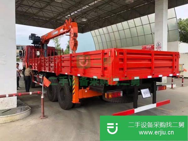 湖北出售二手徐工12噸隨車吊