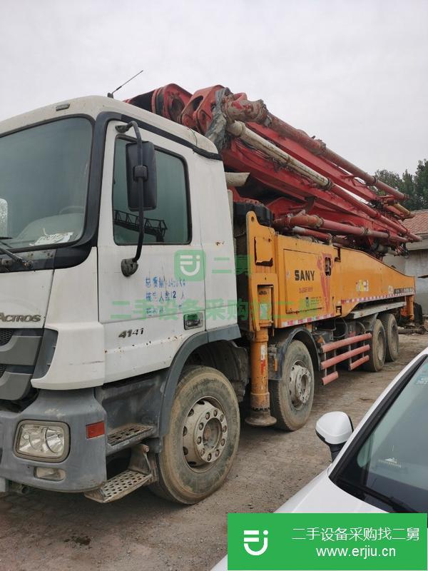 河北出售二手三一56米泵車