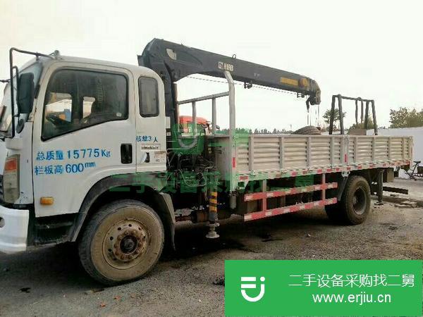 四川出售二手西爾博6.3噸隨車吊