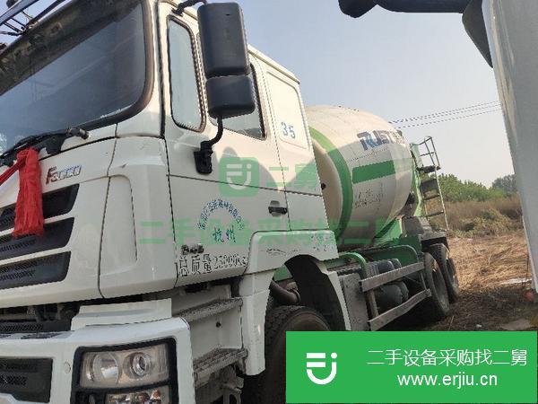 廣東出售大14拉16方德龍攪拌車，瑞江上裝，手續(xù)齊全