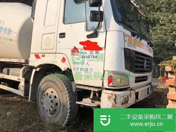 江蘇出售二手豪沃12方攪拌車
