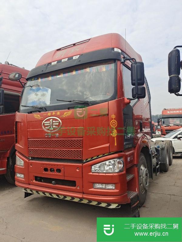內蒙古出售二手解放j6p牽引車