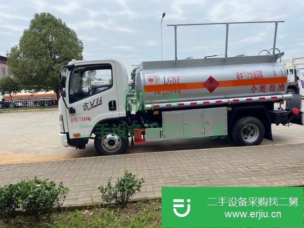 廣東出售二手解放虎V，5噸油罐車