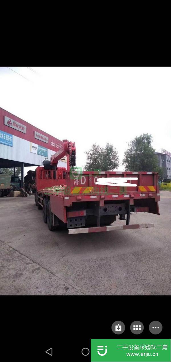 北京出售二手三一前四后八12噸隨車吊