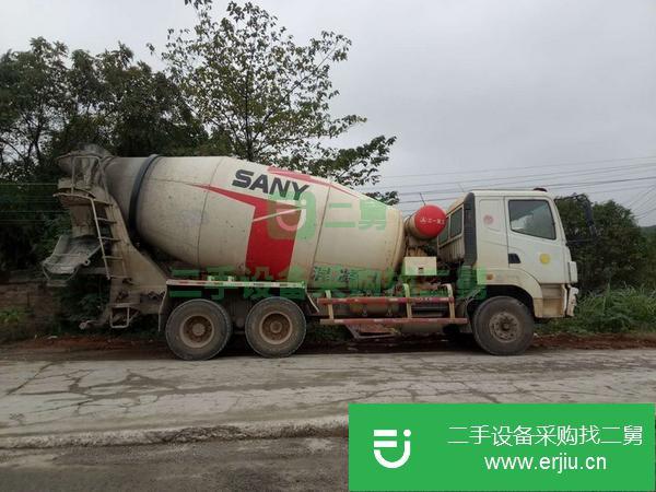 湖南出售二手大12方三一攪拌車