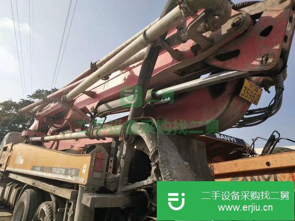 寧夏出售二手三一46米泵車