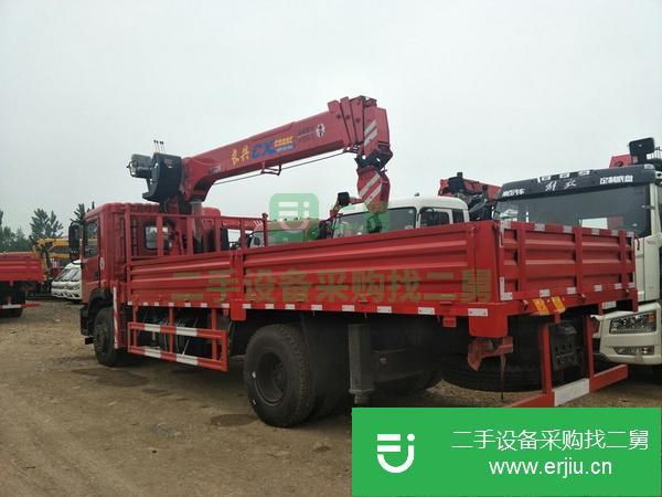 上海出售二手東風T5單橋8噸隨車吊