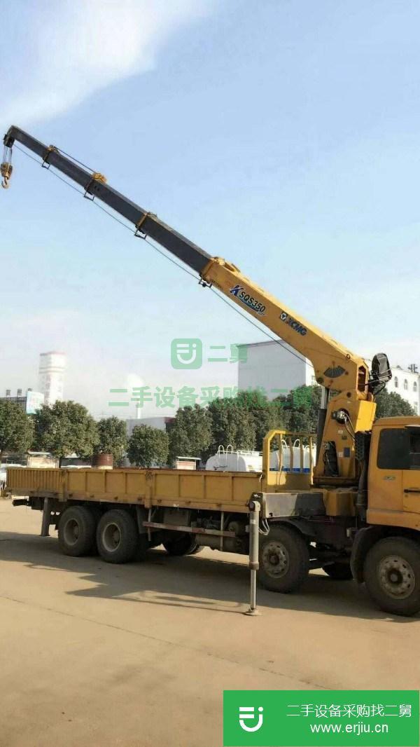四川出售二手徐工14噸隨車吊