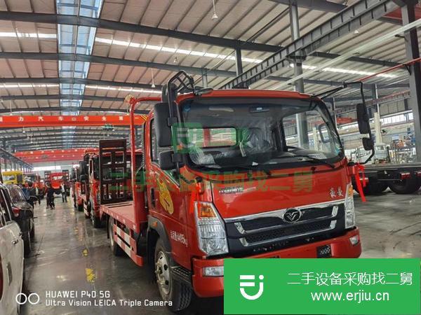 吉林出售二手重汽豪曼平板運輸車