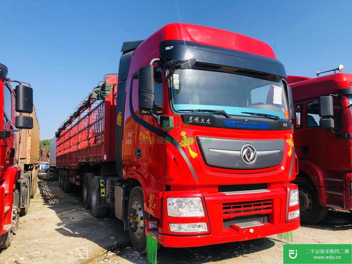 江西出售二手東風天龍半掛車