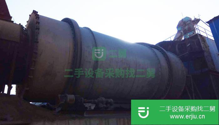 河南出售二手3.2×7.5米沙子烘干機