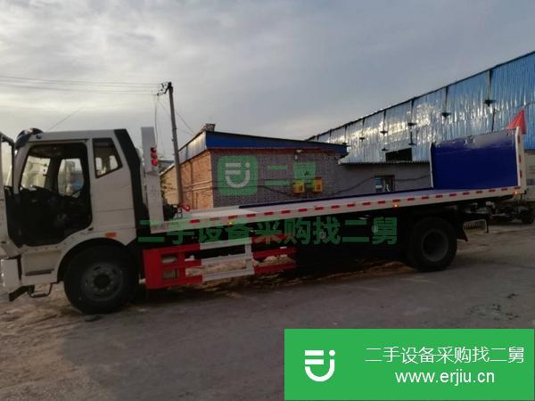 內(nèi)蒙古出售二手解放j6大平板運(yùn)輸車